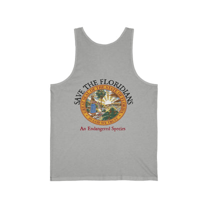 Save the Floridians Tank (Back Design)