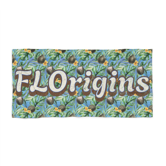 FLOConuts Heavyweight Luxury Beach Towel