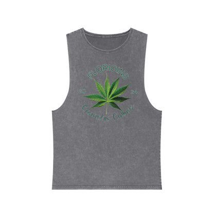 Cannabis Culture Stonewash Muscle Tank