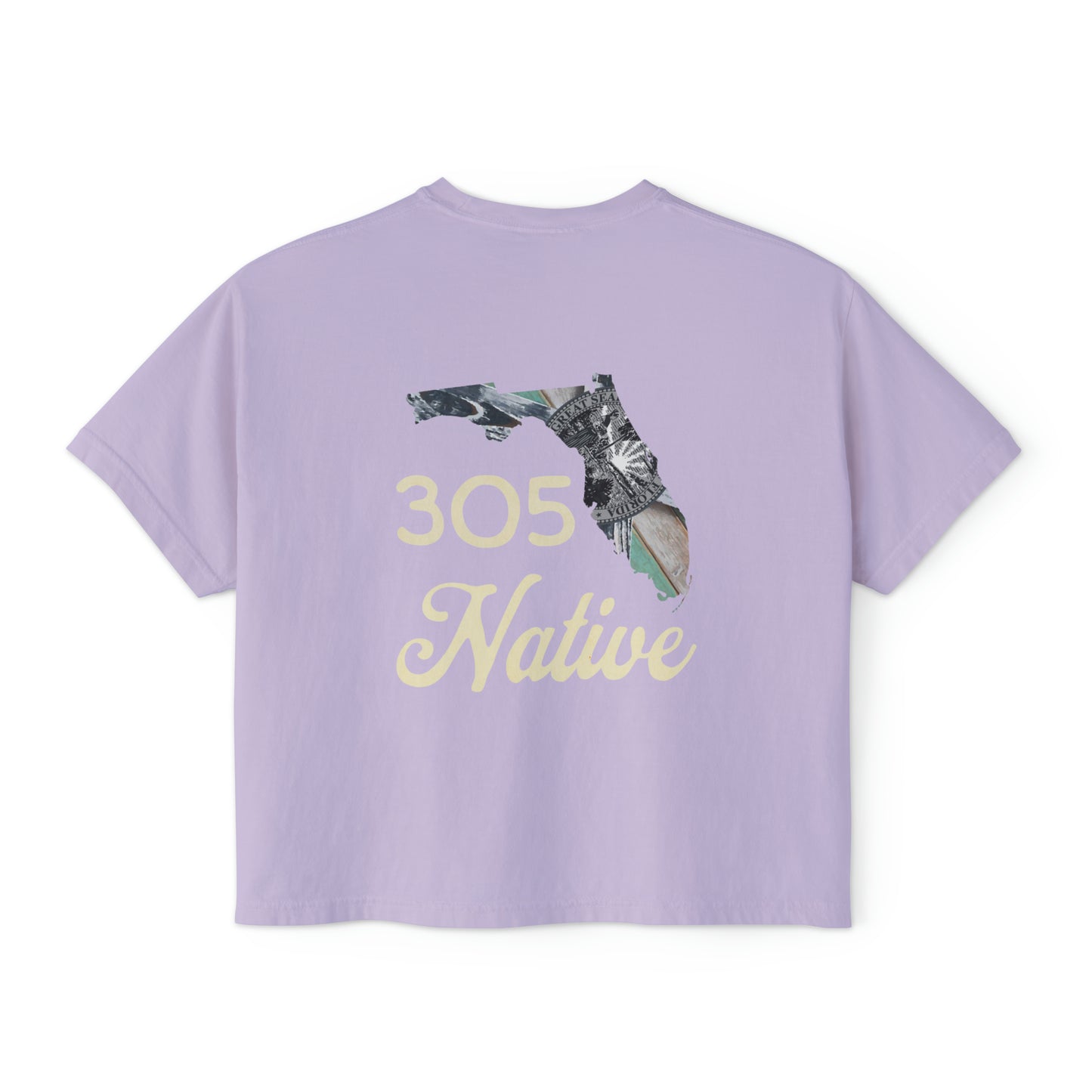 305 Native Series Women's Cropped Boxy Tee