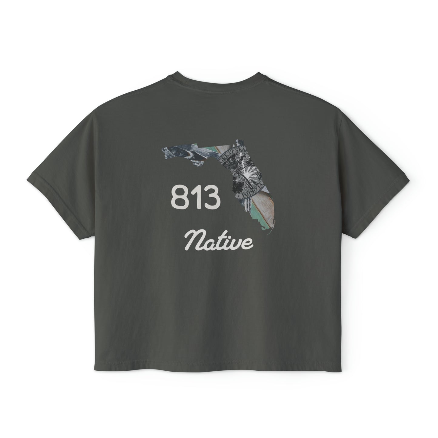 813 Native Series Women's Cropped Boxy Tee