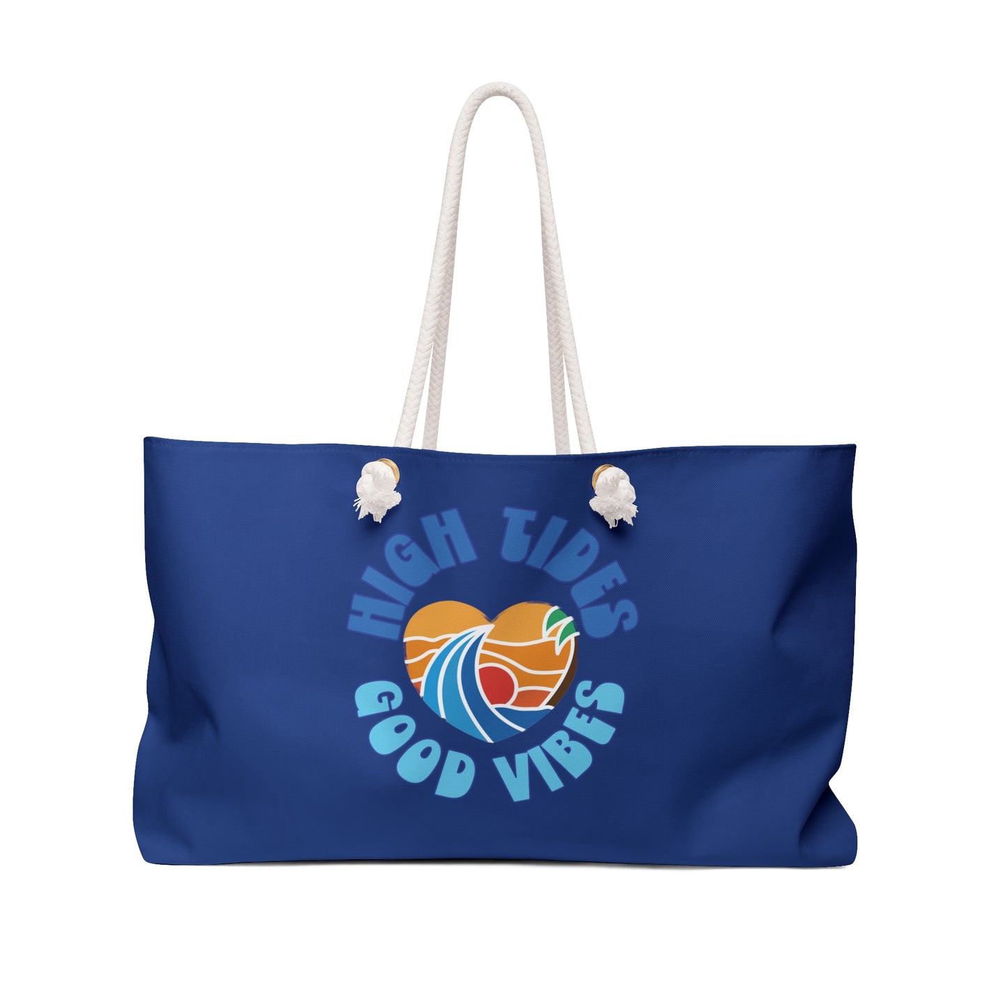 High Tides Good Vibes Tote Bag