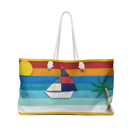 Sunset Sail Tote Bag