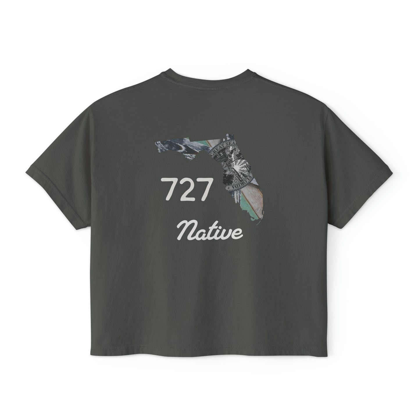 727 Native Series Women's Cropped Boxy Tee