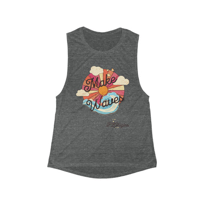 Make Waves Women's Flowy Scoop Muscle Tank