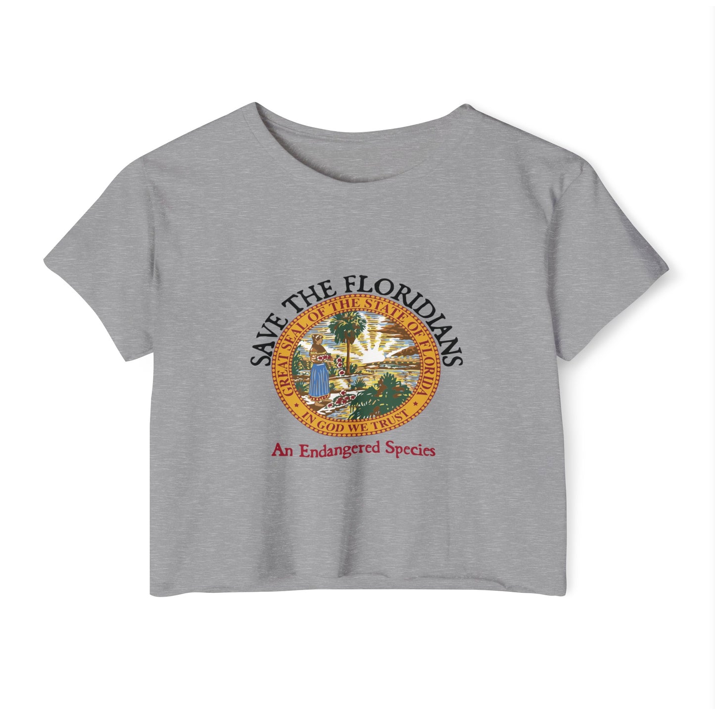 Save the Floridians Lightweight Crop Top