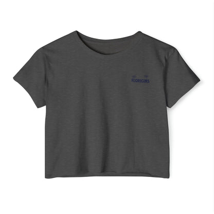 Aquaholics Anonymous Lightweight Women's Crop Top