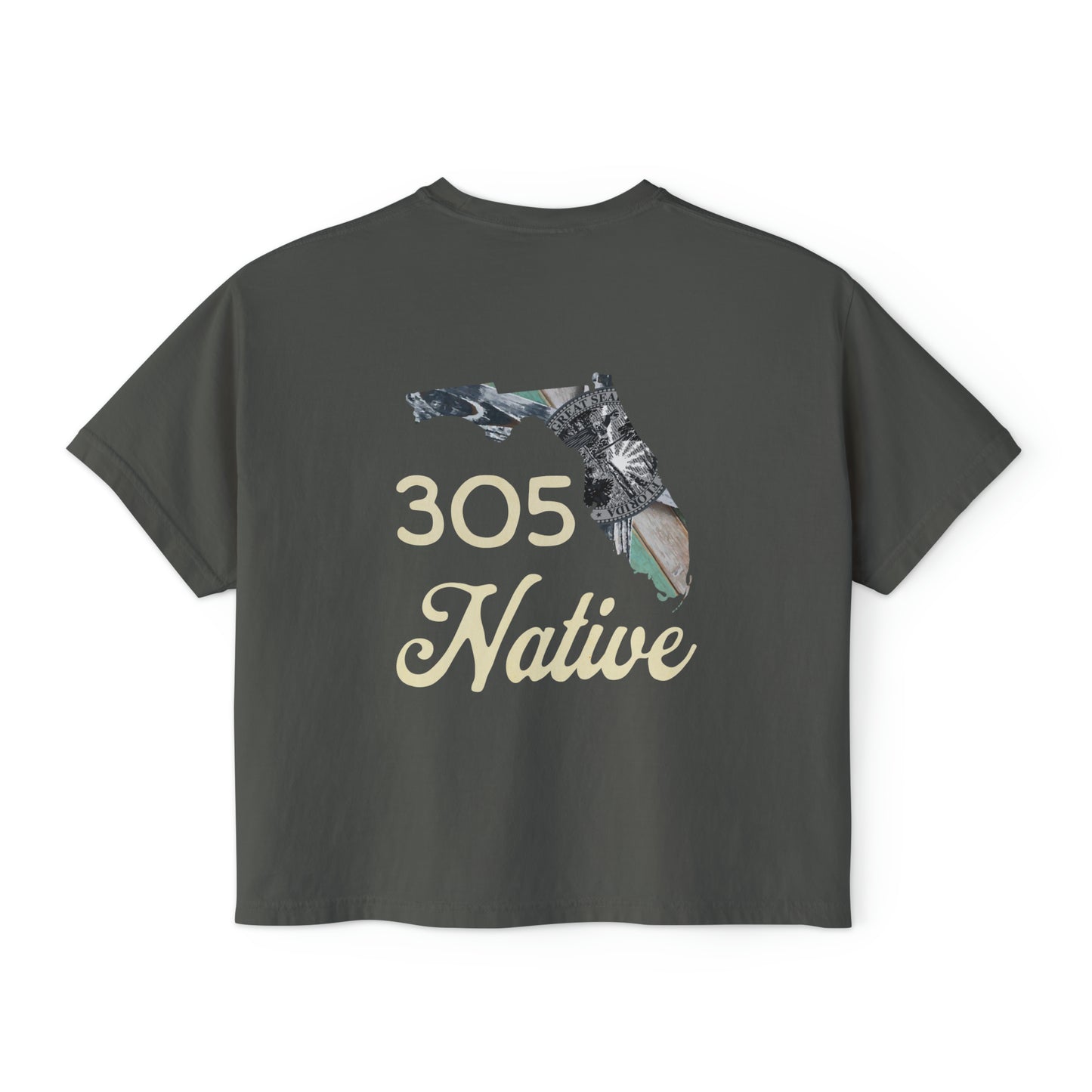 305 Native Series Women's Cropped Boxy Tee