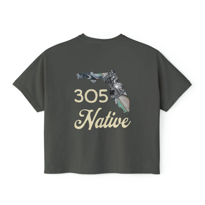 305 Native Series Women's Cropped Boxy Tee