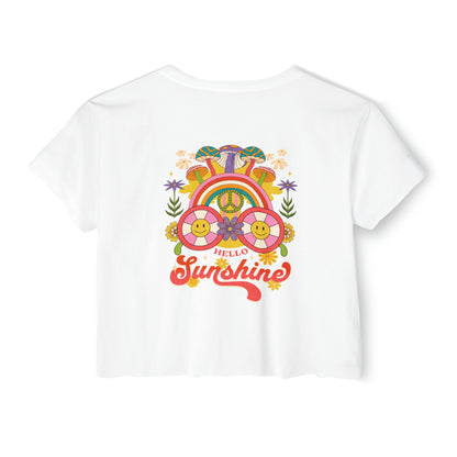 Hello Sunshine Lightweight Crop Top