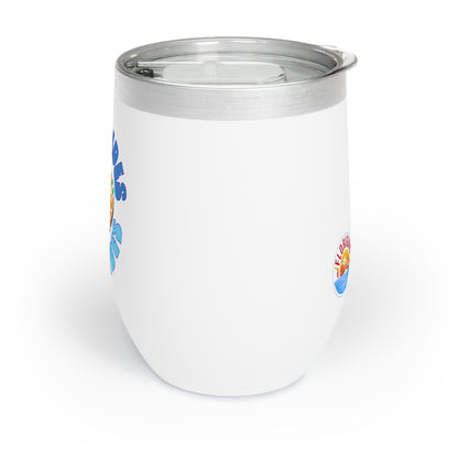 High Tides Good Vibes Chill Wine Tumbler