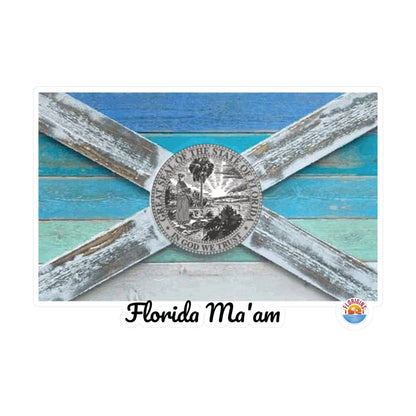 Florida Ma'am Vinyl Decals for Window/Laptop/Cooler/Tumbler