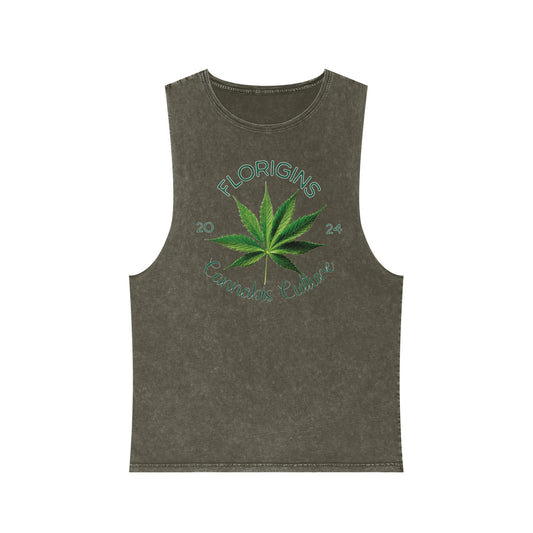 Cannabis Culture Stonewash Muscle Tank