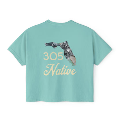 305 Native Series Women's Cropped Boxy Tee