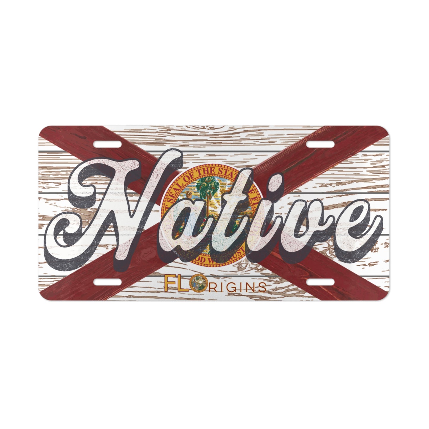 Native License Plate