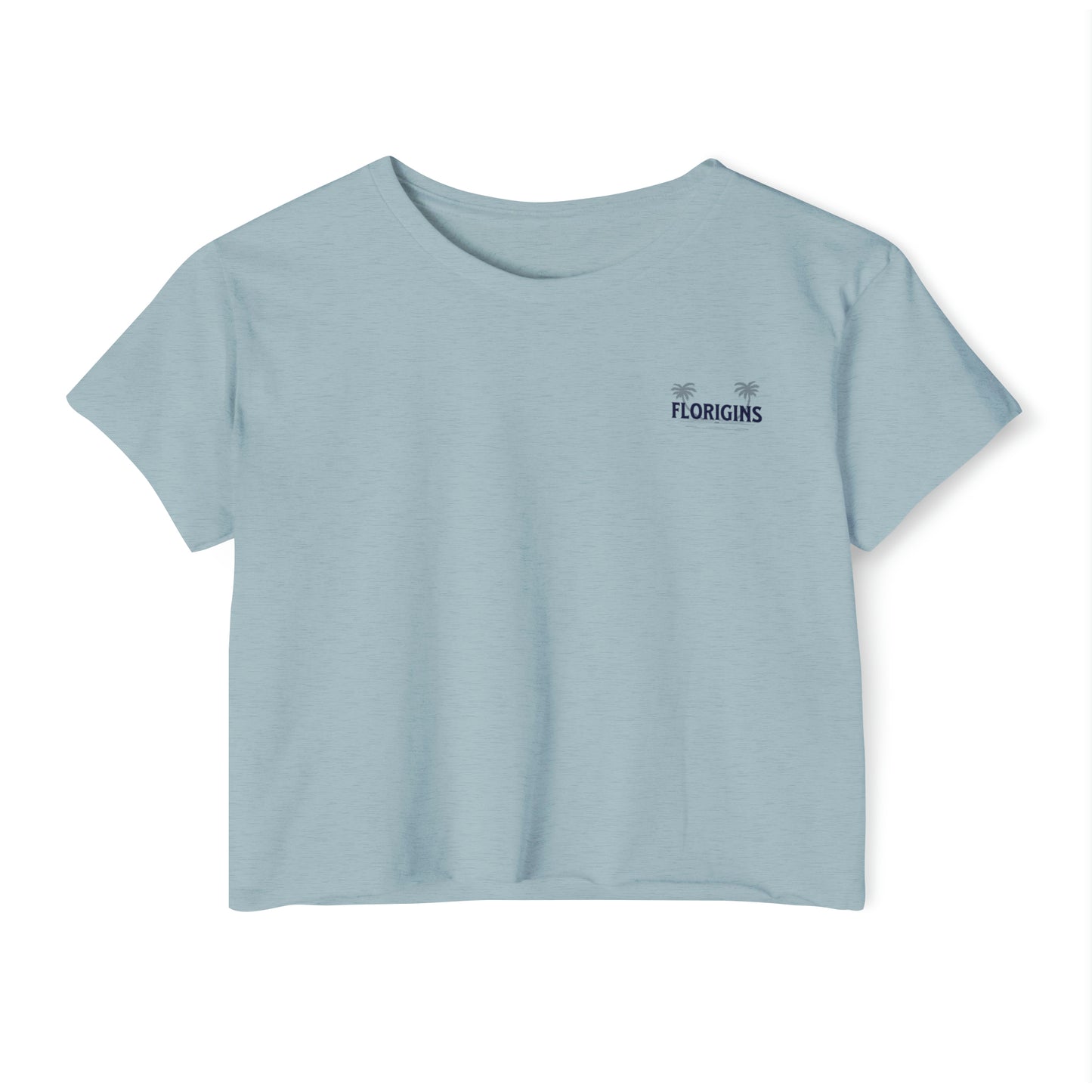 Aquaholics Anonymous Lightweight Women's Crop Top