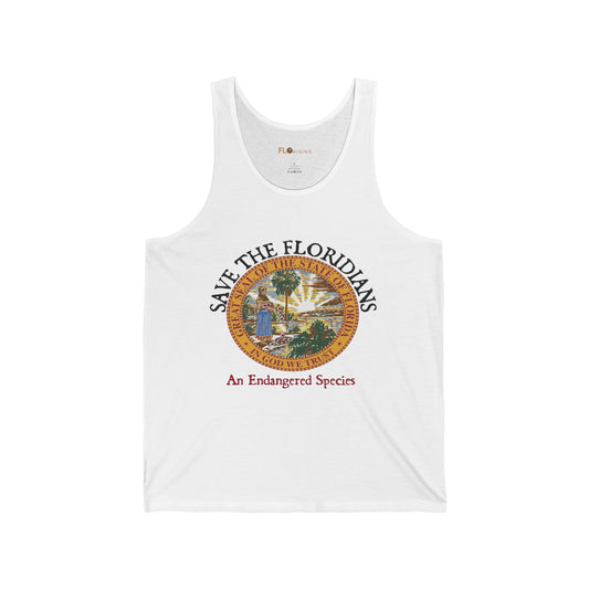 Save the Floridians Men's Tank (Front Design)