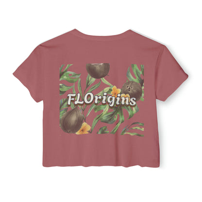 FLOconuts Lightweight Crop Top