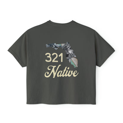 321 Native Series Women's Cropped Boxy Tee