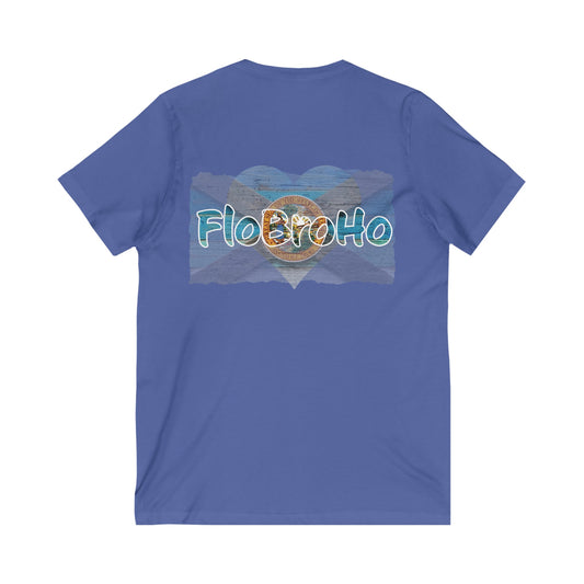 FloBroHo Women's V-Neck Tee