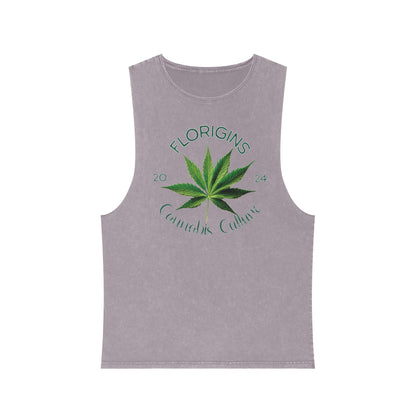 Cannabis Culture Stonewash Muscle Tank