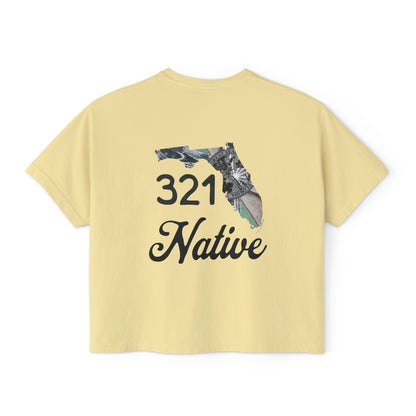 321 Native Series Women's Cropped Boxy Tee