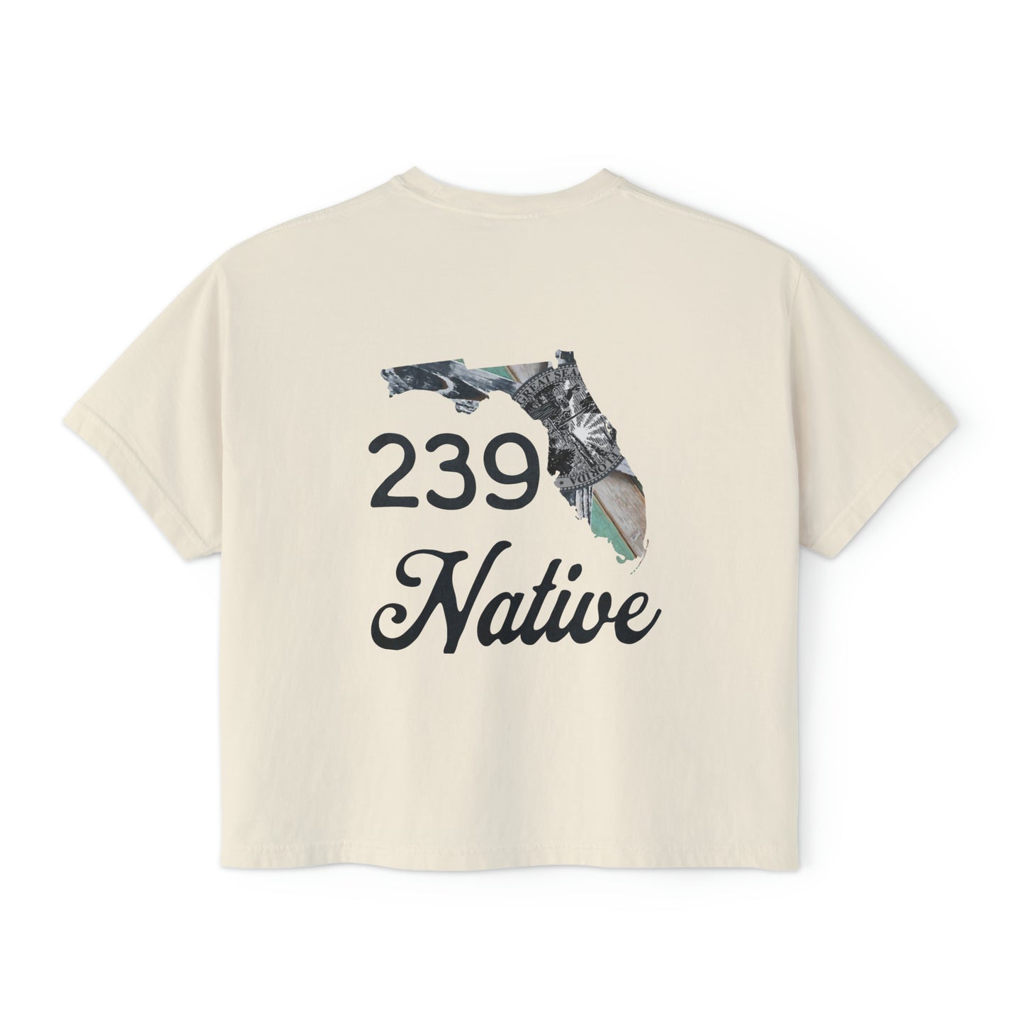 239 Native Series Women's Cropped Boxy Tee