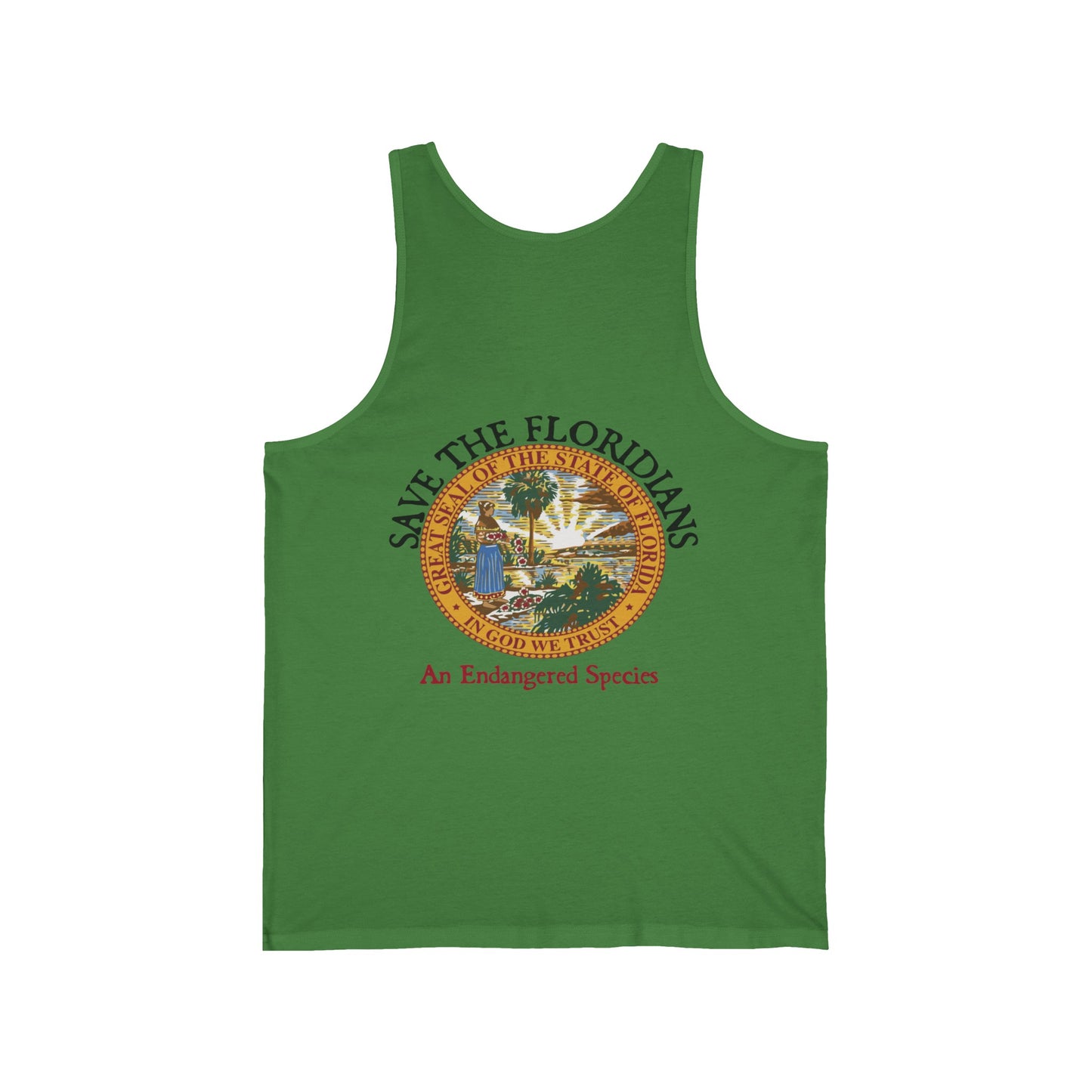 Save the Floridians Tank (Back Design)