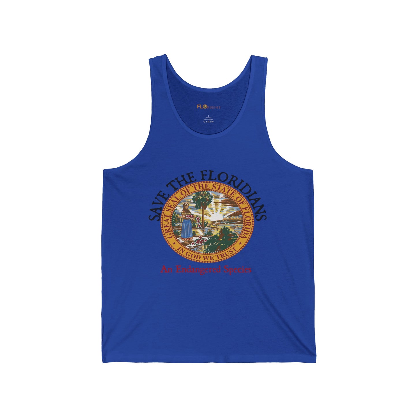 Save the Floridians Tank (Front Design)