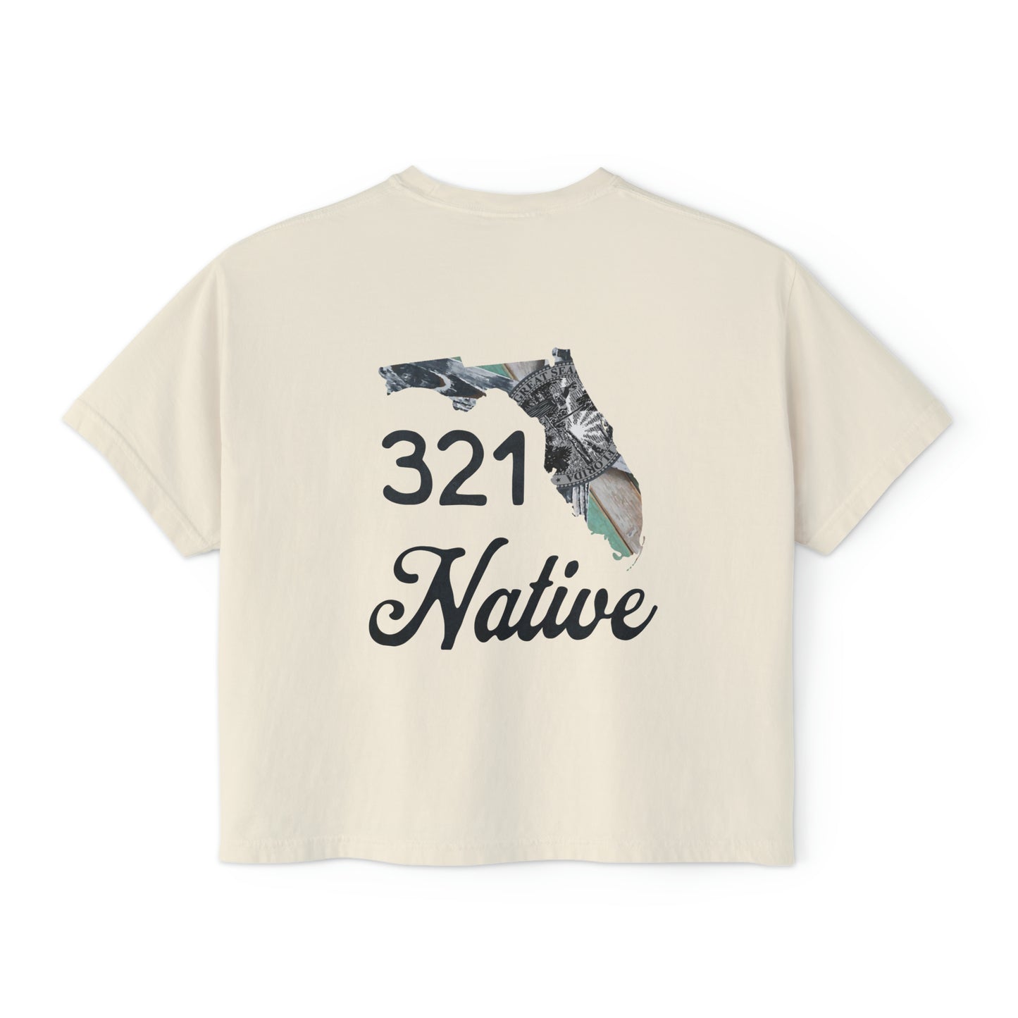 321 Native Series Women's Cropped Boxy Tee