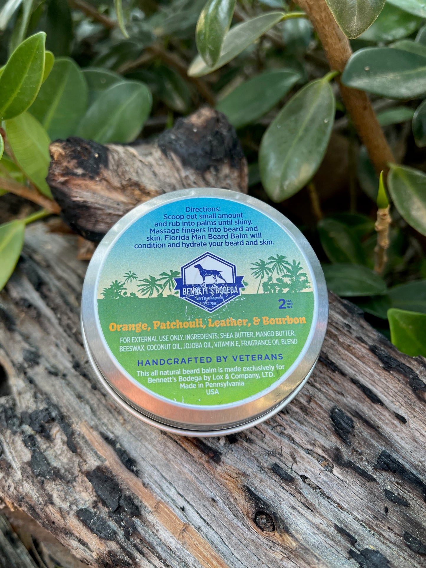 FloridaMan All Natural Beard Balm by Bennett's Bodega