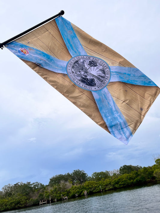 Islamorada Double-Sided Outdoor Flags for Boats, Homes, Trucks, Side-by-Sides