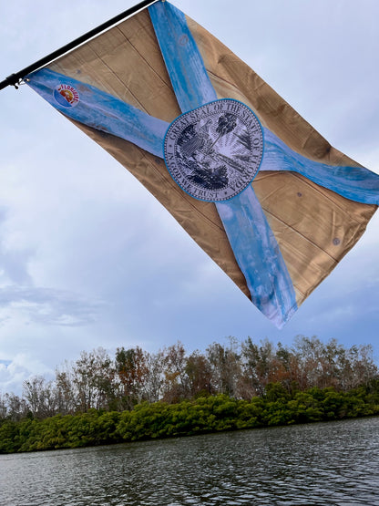 Islamorada Double-Sided Outdoor Flags for Boats, Homes, Trucks, Side-by-Sides