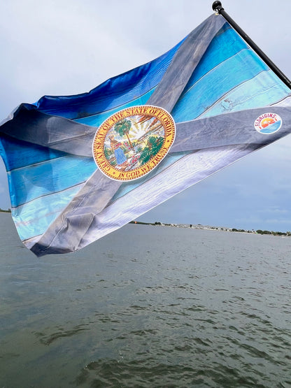 Salty Beach Double-Sided Outdoor Flags for Boats, Homes, Trucks, Side-by-Sides