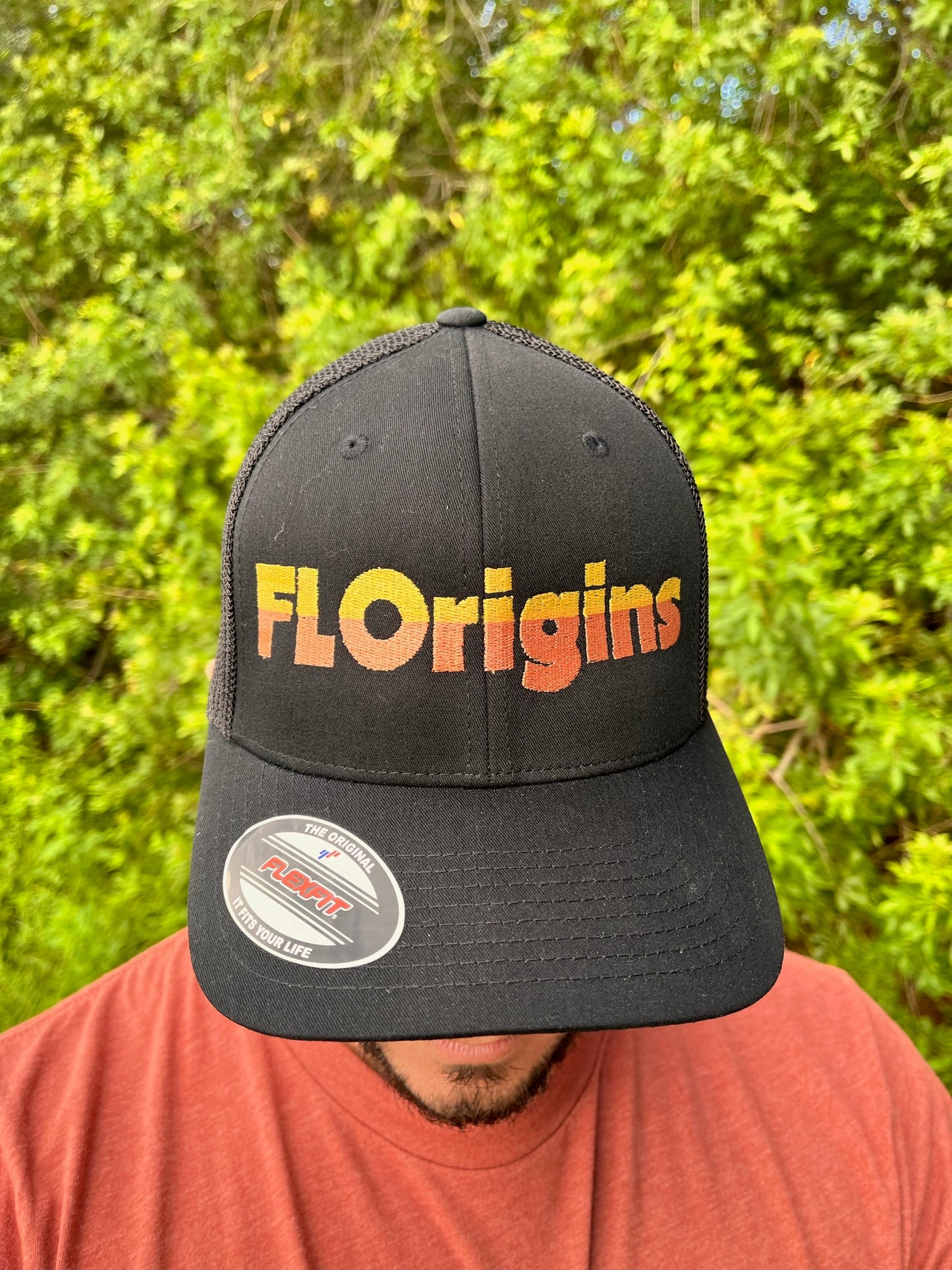 Sunset Five Panel Trucker