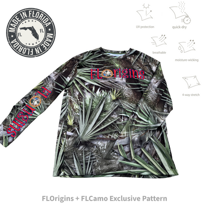 FLOrigins + FLCamo (Unisex) Gainesville-Palmetto Performance Long-Sleeve Shirt