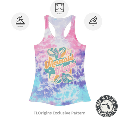 Mermaid Magic Tie-Dye Tank (Size Up - Runs Small)