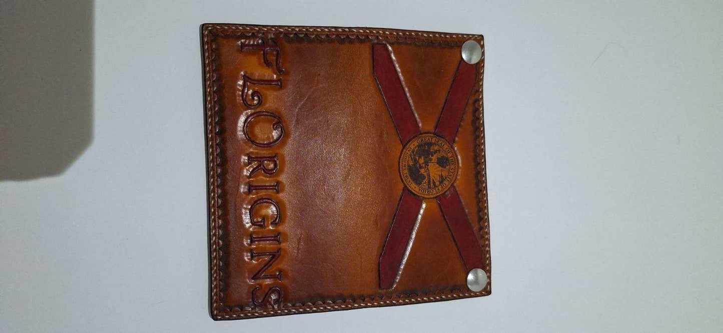 Handcrafted Leather Wallet by Thomas Leather Craftsman