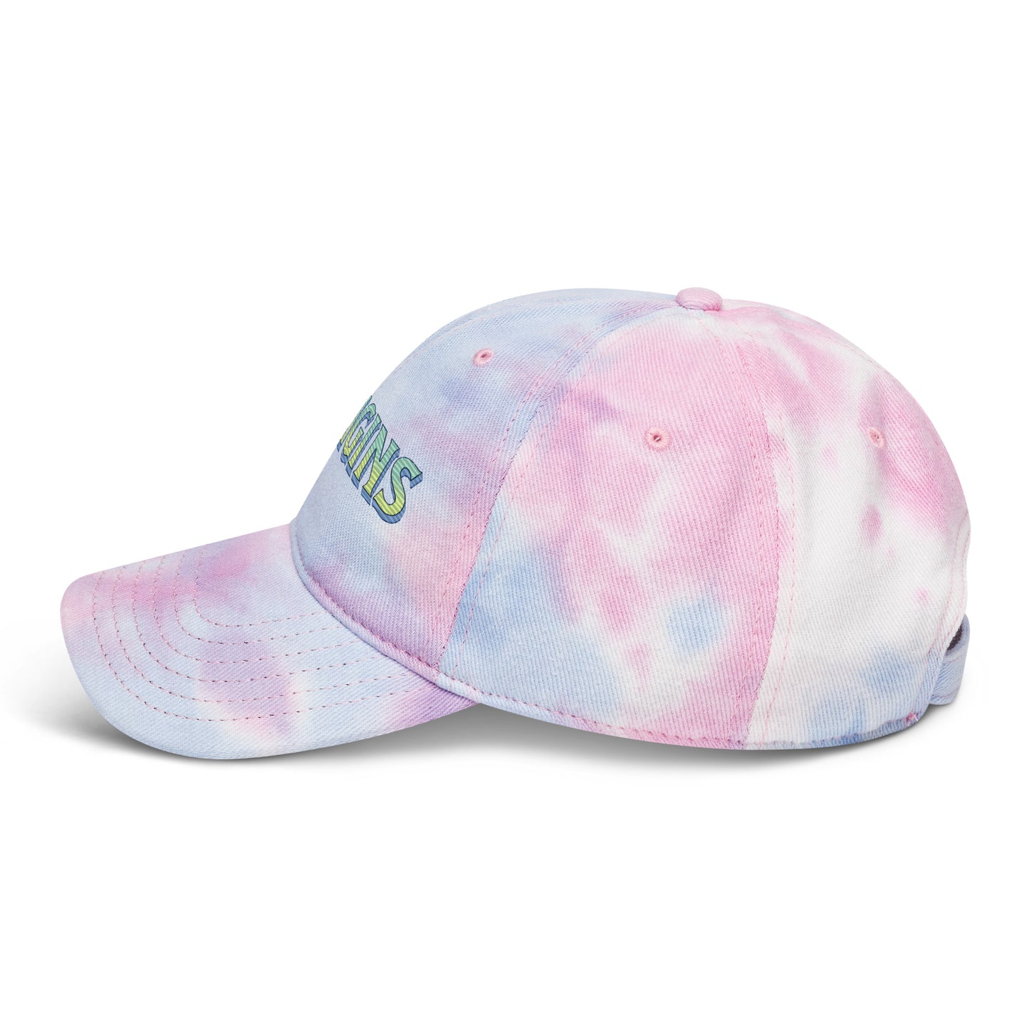 Tropical Dreams Tie-Dye Cotton Dad Hat