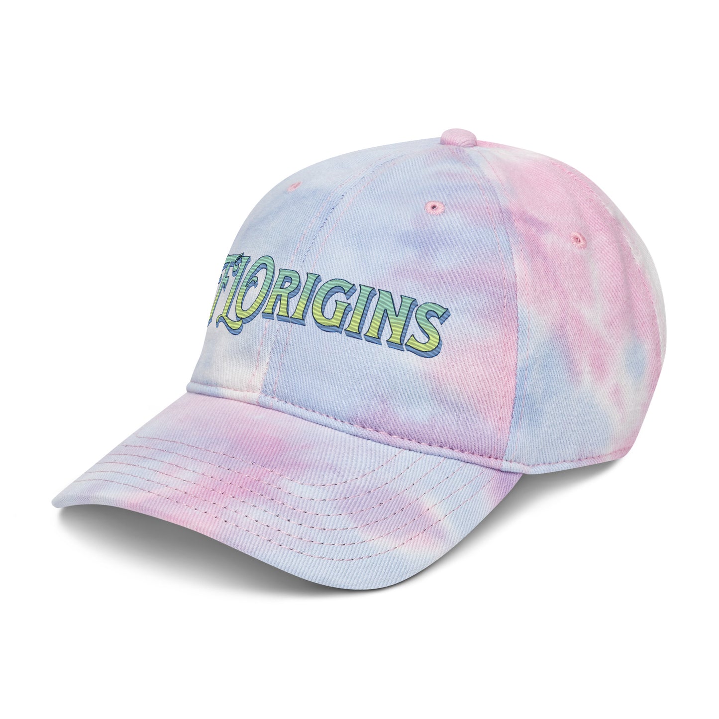 Tropical Dreams Tie-Dye Cotton Dad Hat