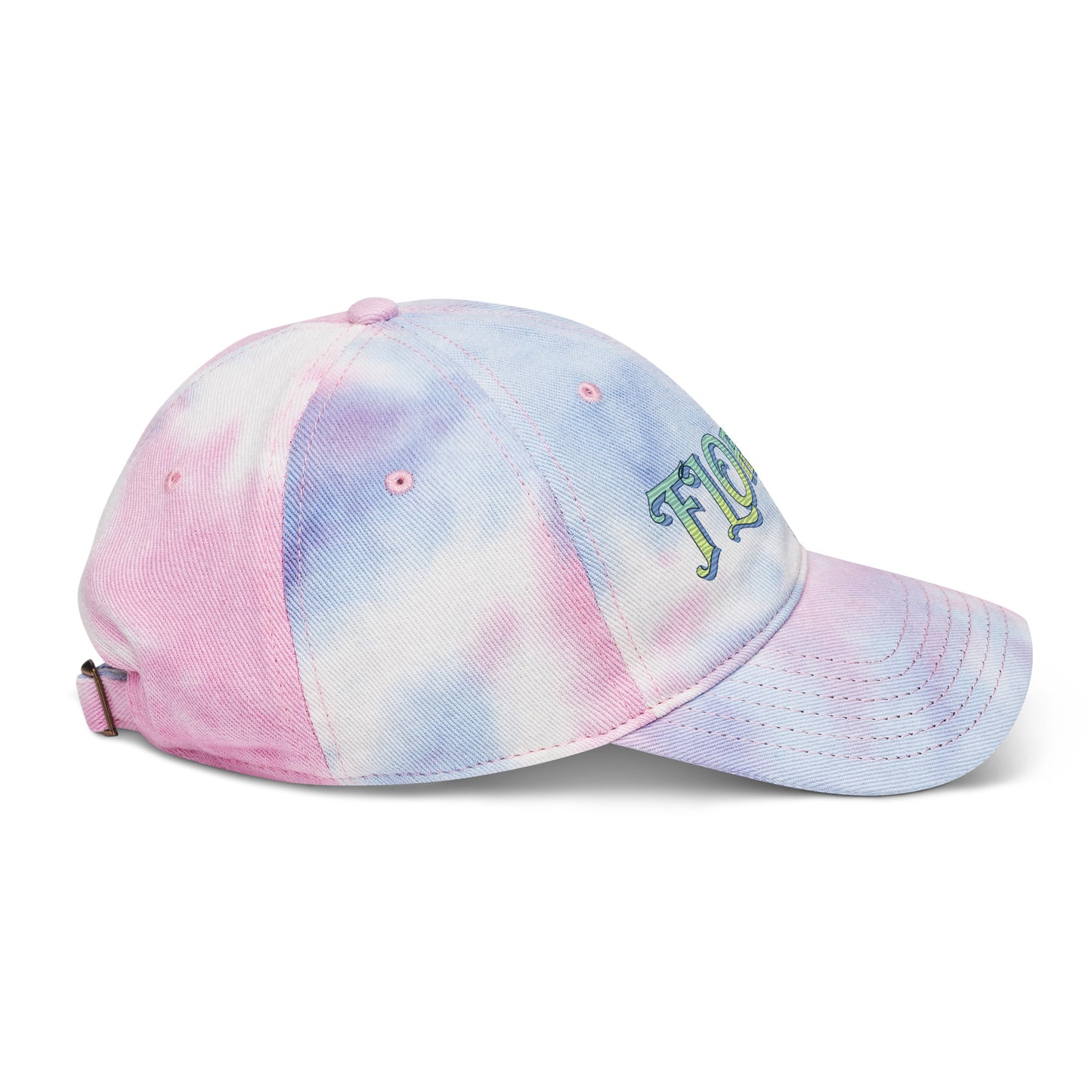 Tropical Dreams Tie-Dye Cotton Dad Hat