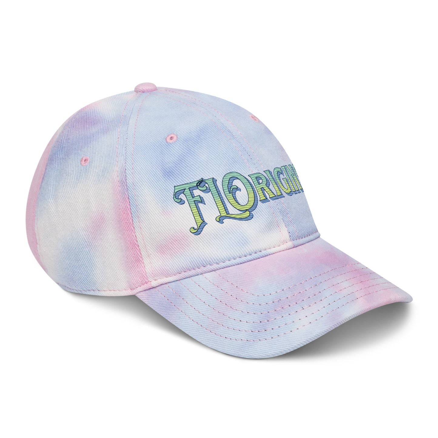 Tropical Dreams Tie-Dye Cotton Dad Hat