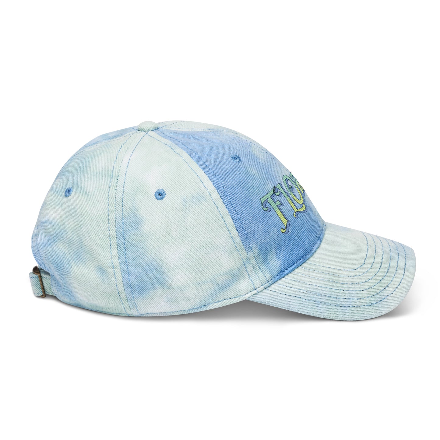 Tropical Dreams Tie-Dye Cotton Dad Hat