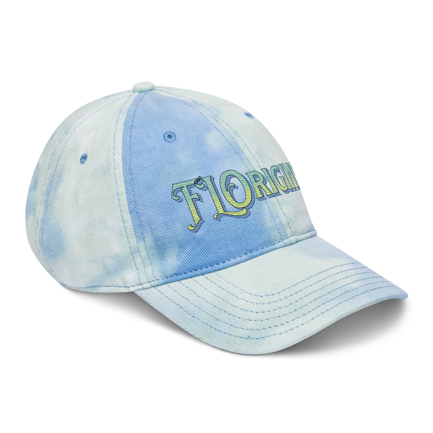 Tropical Dreams Tie-Dye Cotton Dad Hat