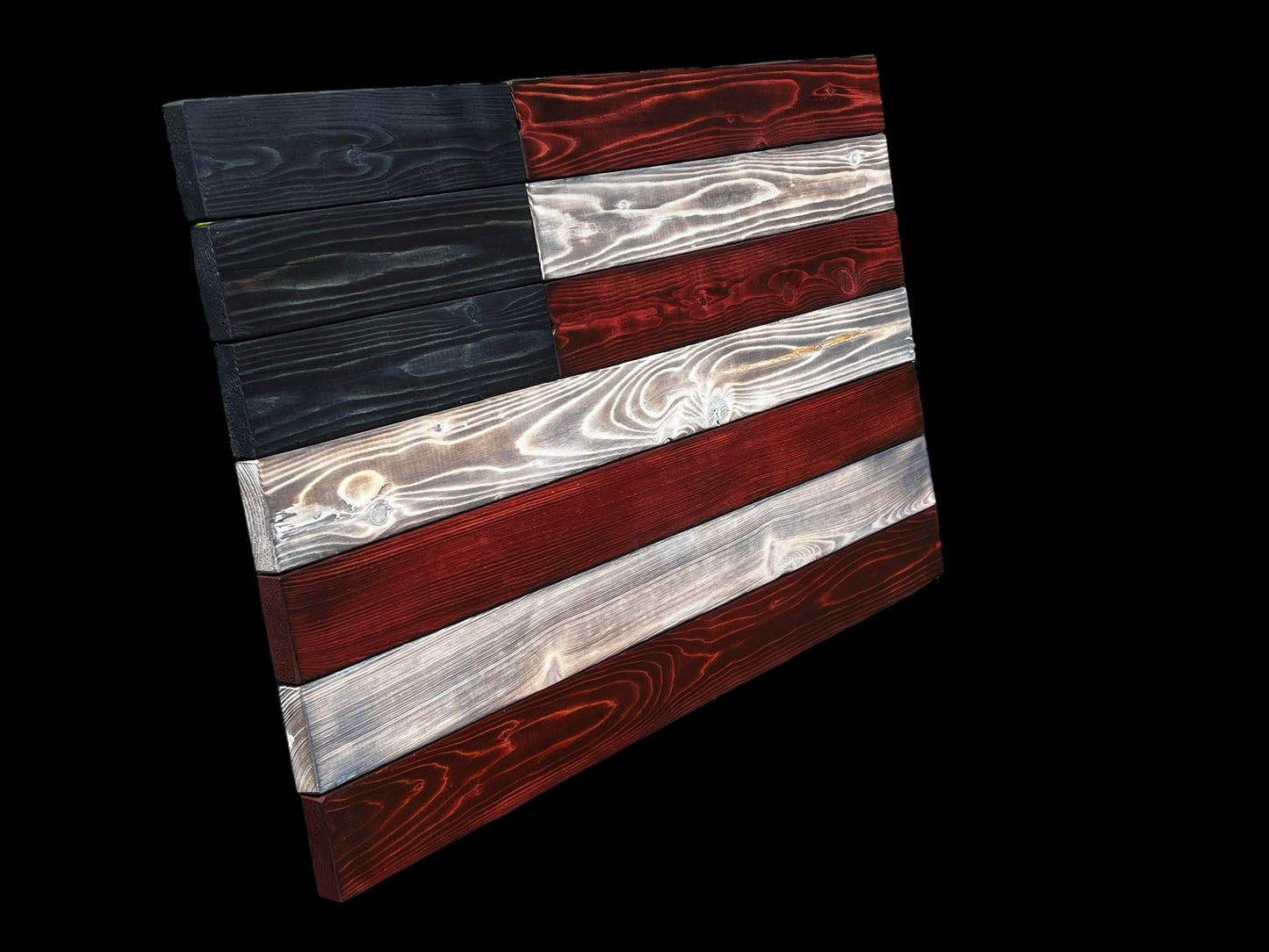 'Merica Solid Wood American Flag - Native Artistry